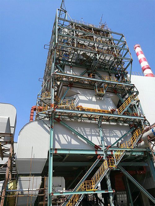 河(hé)北(běi)鑫晶特(tè)鋼(gāng)燒結機(jī)煙气(qì)SCR脫硝項目